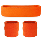 Orange Headbands & Wristbands