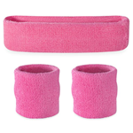 Pink Headbands & Wristbands
