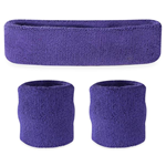 Purple Headbands & Wristbands