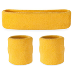 Yellow Headbands & Wristbands