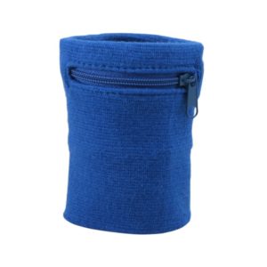 blue suddora zipper sweatband